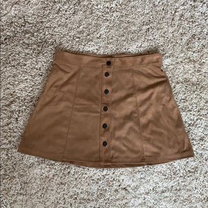 AMERICAN EAGLE Suede skirt